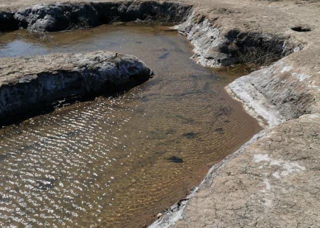 Солёное урочище Тузлукколь.. Фотография 3