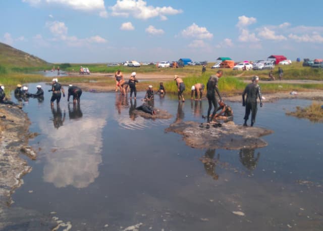 Солёное урочище Тузлукколь.. Фотография 6