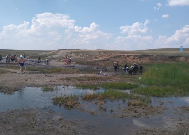 Солёное урочище Тузлукколь.. Фотография 7