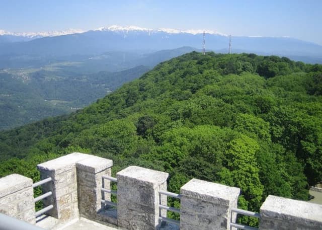 Смотровая башня на горе Ахун (Сочи). Фотография 5