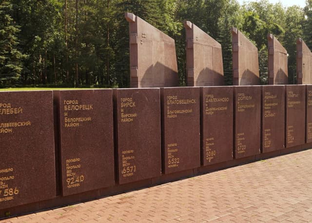 Аллея Героев в Парке Победы (Уфа). Фотография 1