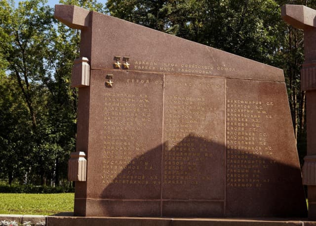 Аллея Героев в Парке Победы (Уфа). Фотография 3