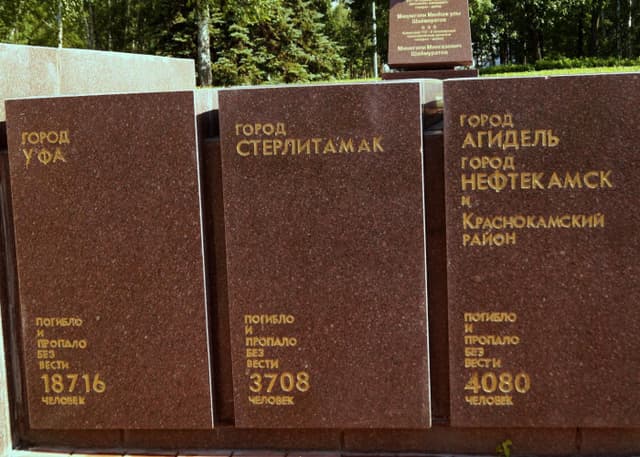 Аллея Героев в Парке Победы (Уфа). Фотография 2