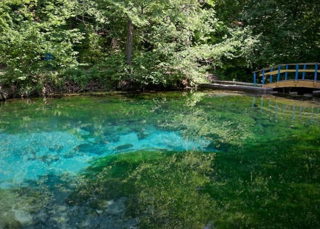 Голубое озеро. Фотография 4