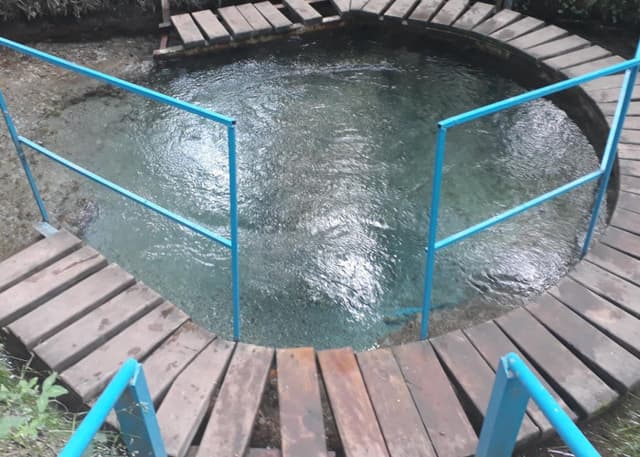 Родник "Голубой Глаз". Фотография 2