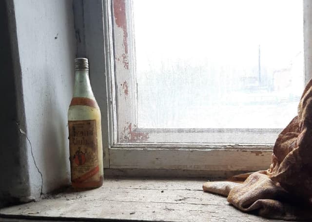 Заброшенный жилой дом на "очистных". Фотография 1