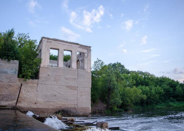 Красиковская ГЭС. Фотография 2