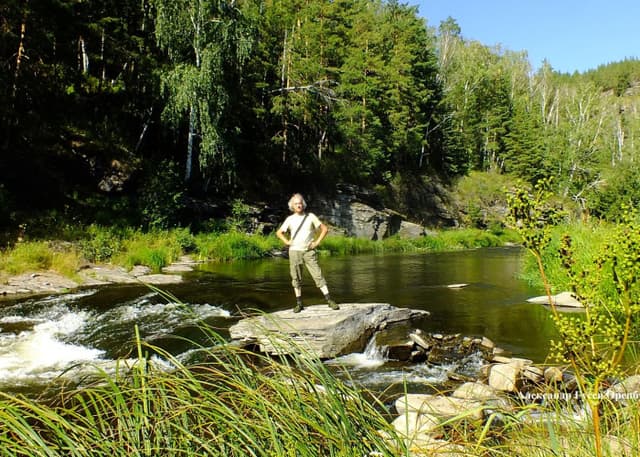 Скала и пороги Яманташ. Фотография 4