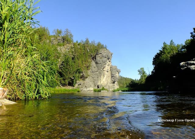 Скала и пороги Яманташ. Фотография 3