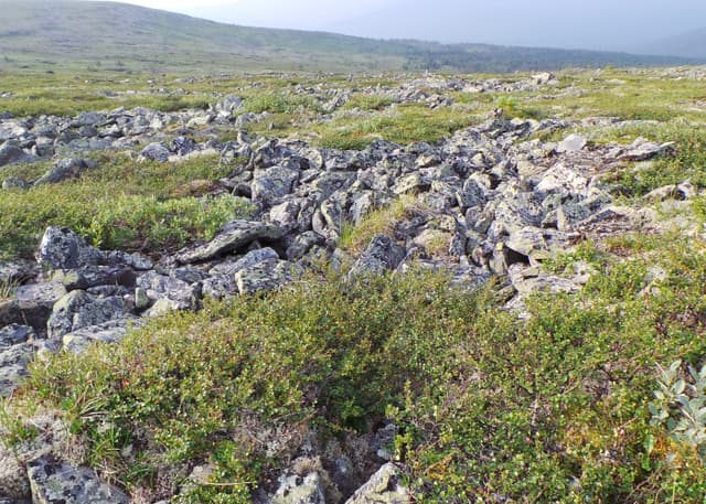 Место гибели группы Дятлова. Фотография 3