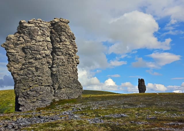 Маньпупунёр (Столбы выветривания). Фотография 2
