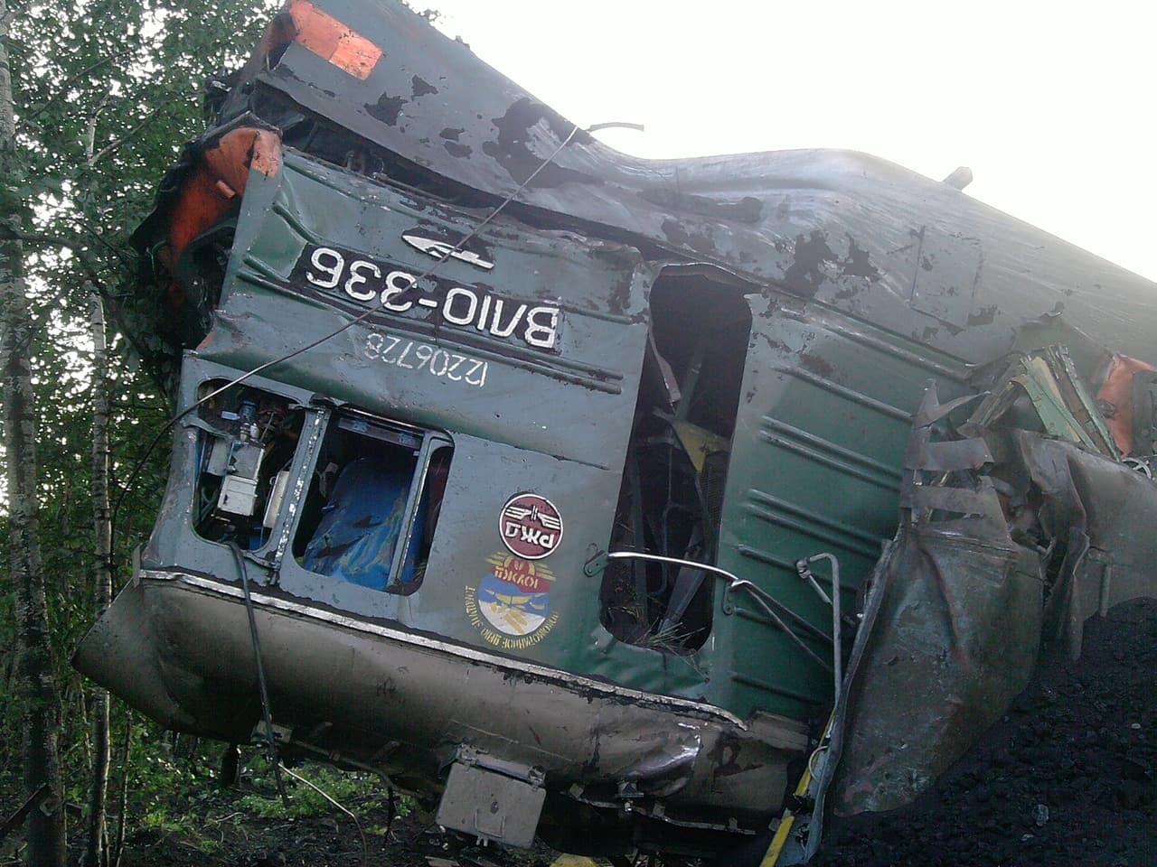 Eral-Simskaya Train Crash (2011) — photo 4