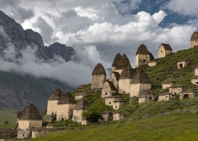 Город мёртвых (Даргавсский склеповый могильник). Фотография 32