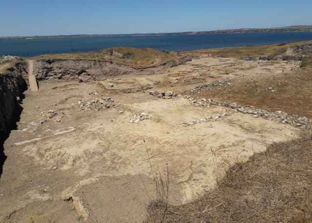 Раскопки некрополя Фанагория. Фотография 1