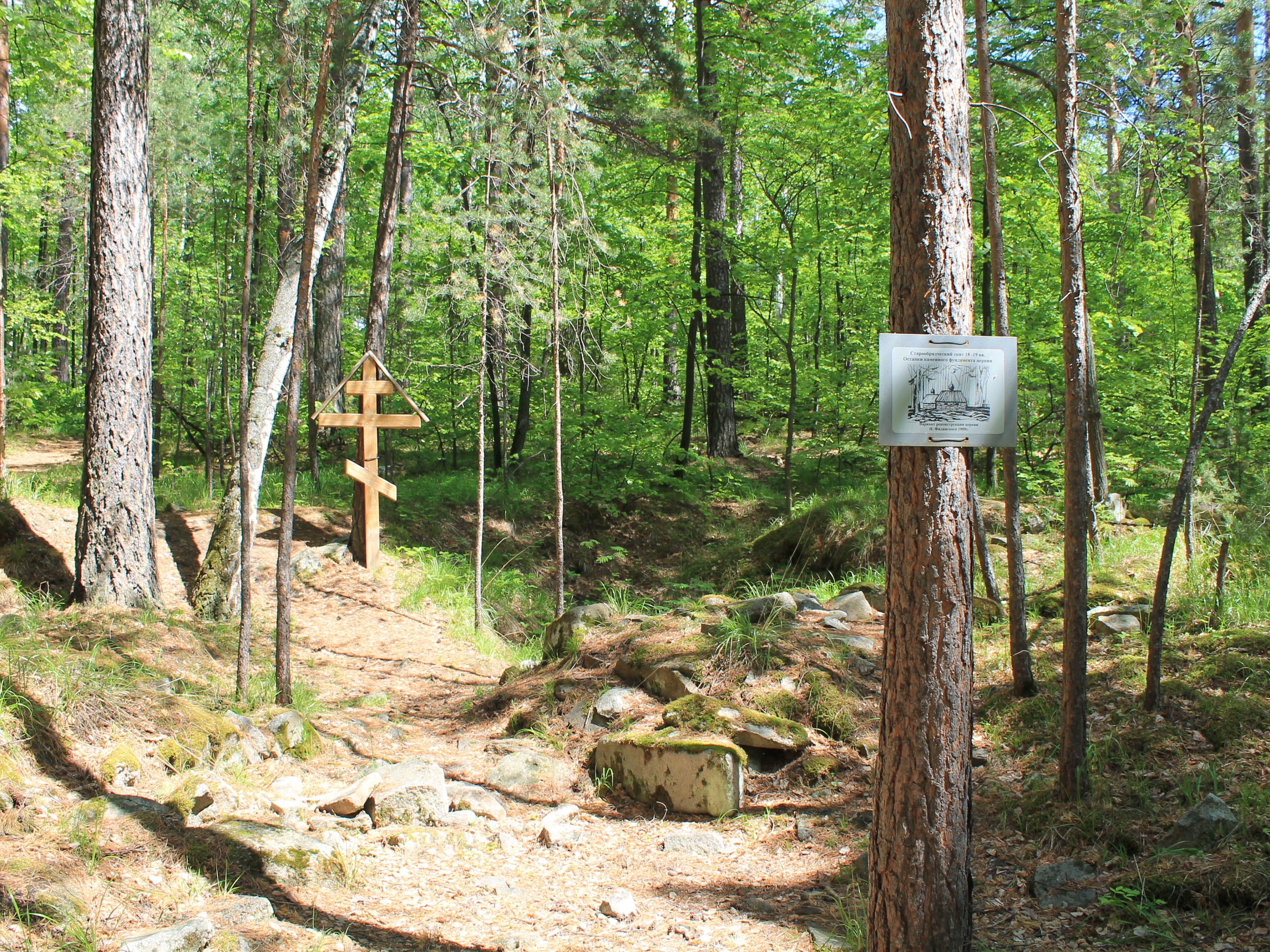 Site of an ancient man (Island of Faith) — photo 5