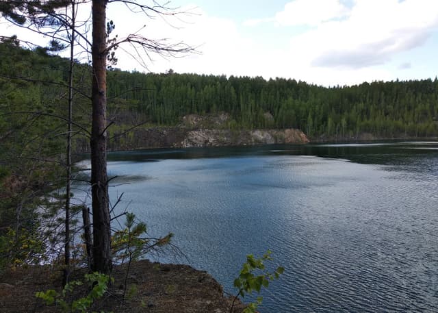 Кварцевый карьер (карьер дайверов). Фотография 3