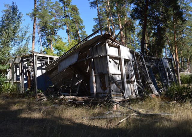 Заброшенный ДОЛ Победа (Бузулукский бор). Фотография 4