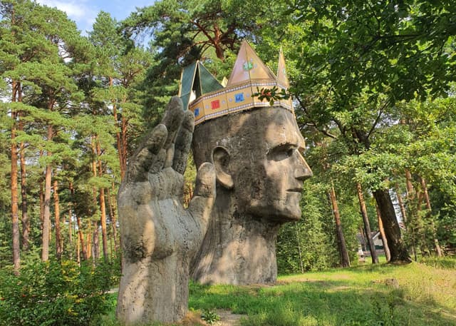 Колокшинский истукан. Фотография 2