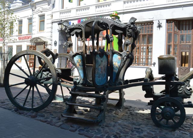 Карета Екатерины II в Казани. Фотография 1