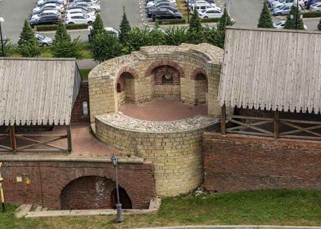 Северо-восточная башня Казанского Кремля. Фотография 1