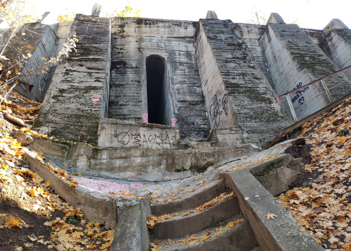 Старый тоннель под Ж/Д путями (Уфа). Фотография 2