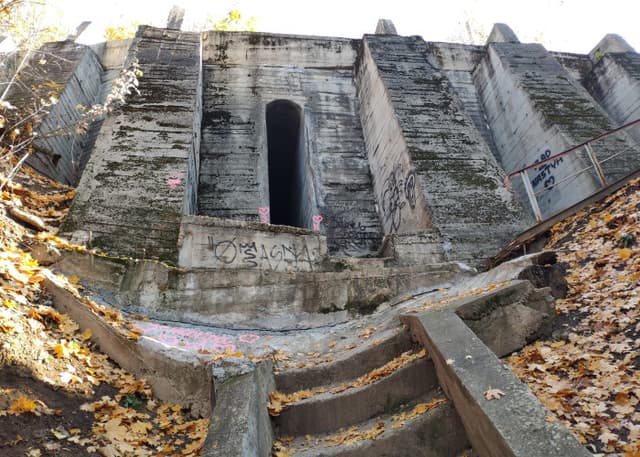 Старый тоннель под Ж/Д путями (Уфа). Фотография 2