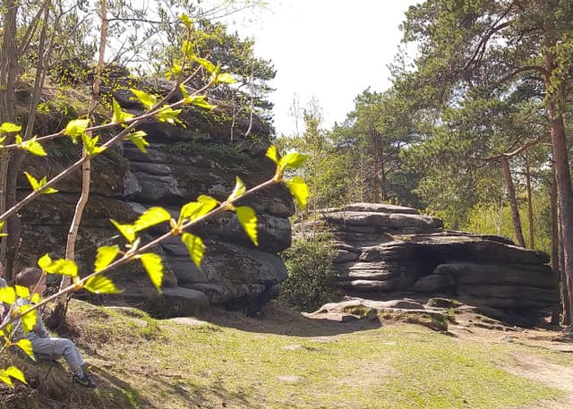 Шарташские каменные палатки. Фотография 2