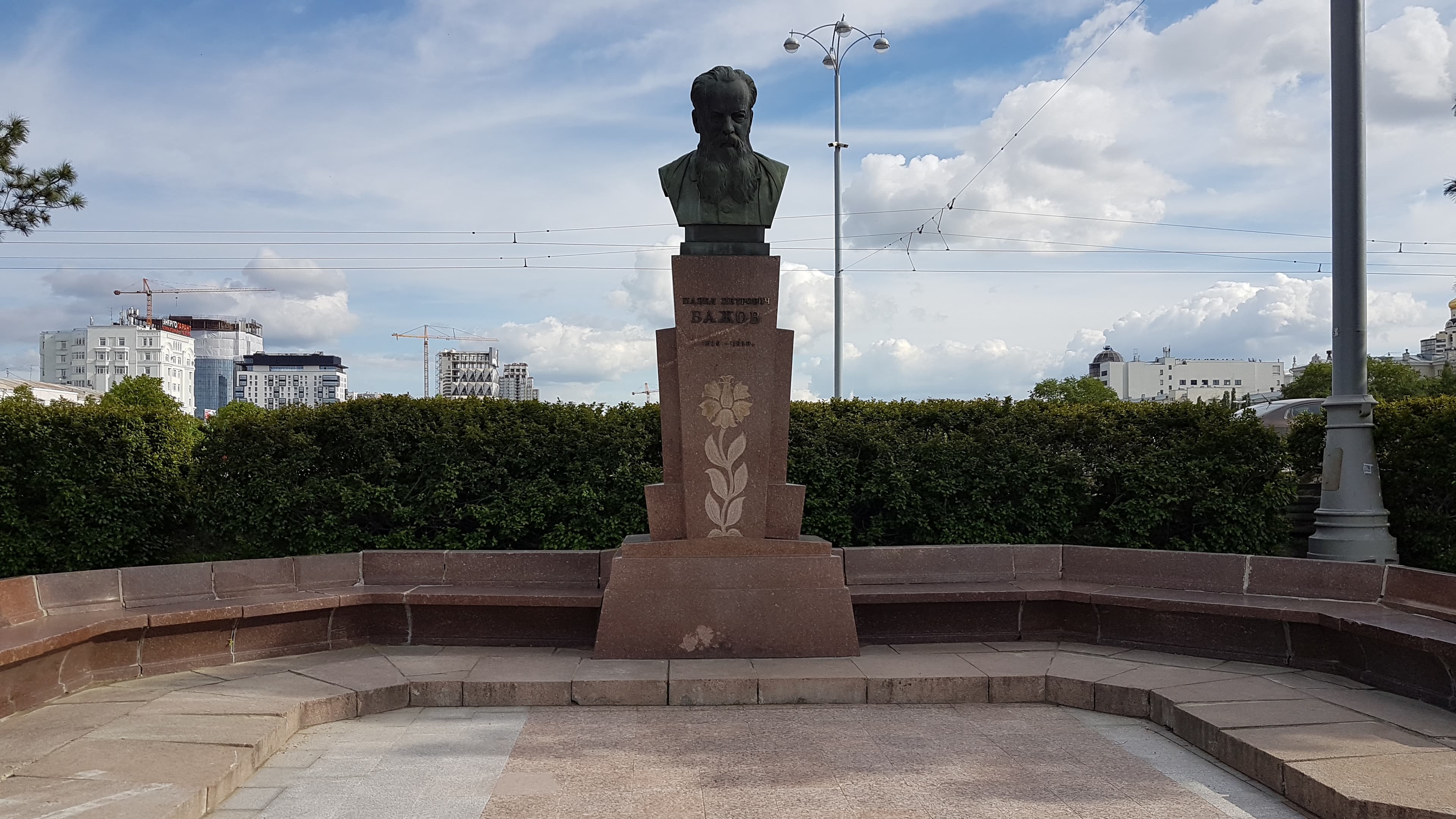 Monument to P. P. Bazhov — photo 1