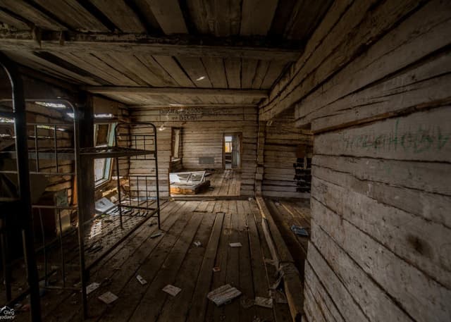 Заброшенная территория ВЧ 12764. Фотография 2