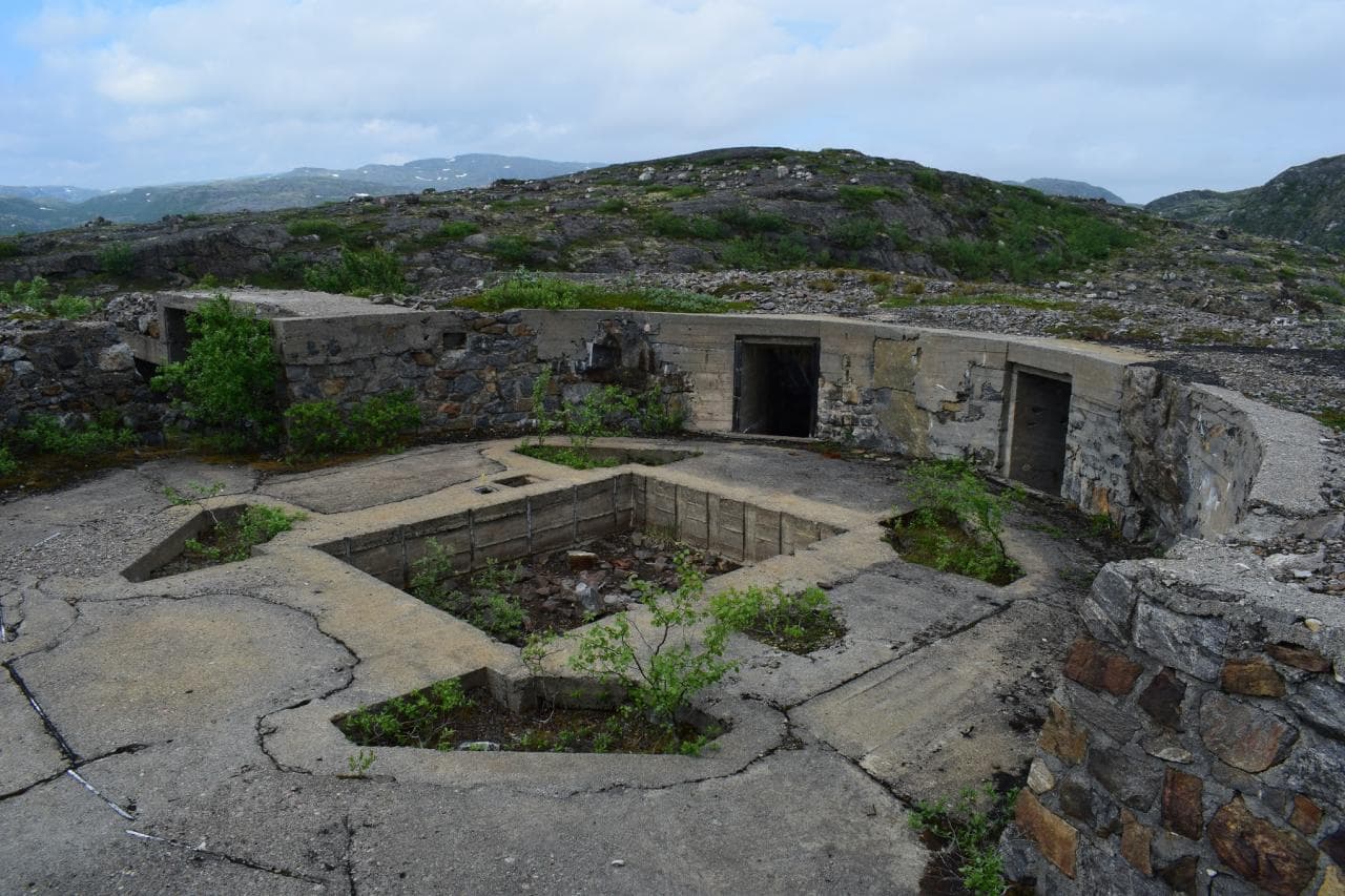 Abandoned position of 210 mm battery (Liinakhamari) — photo 1