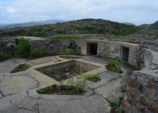 Заброшенная позиция 210 мм батареи (Лиинахамари). Фотография 10
