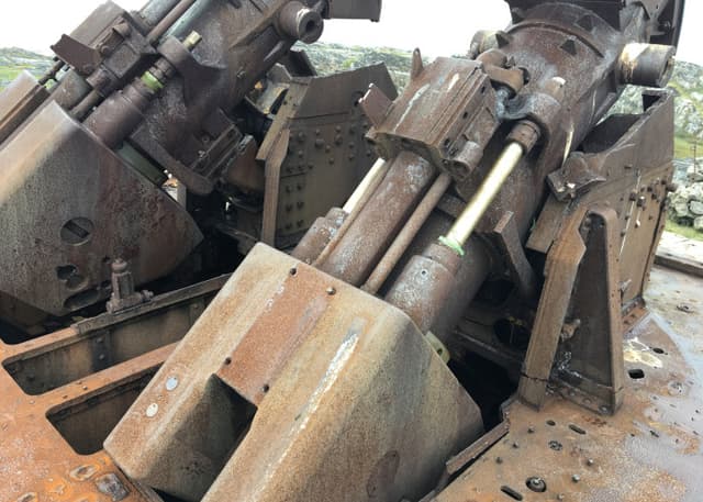 Немецкая береговая батарея 2./517 Petsamo Neu. Фотография 2