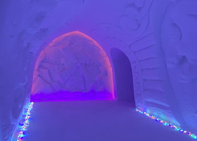 Снежная деревня. Фотография 5