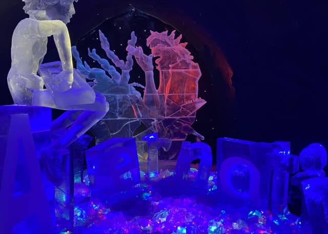 Снежная деревня. Фотография 1