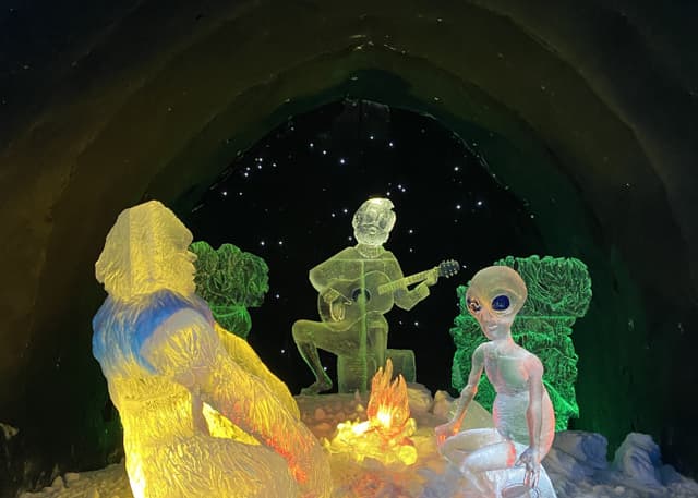 Снежная деревня. Фотография 2