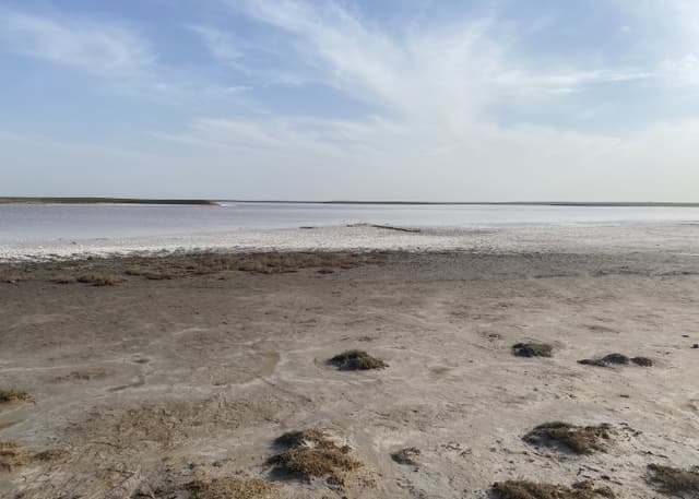 Меклетинское розовое озеро. Фотография 1