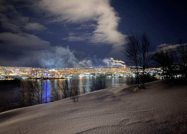 Смотровая площадка на порт г. Мурманска. Фотография 3