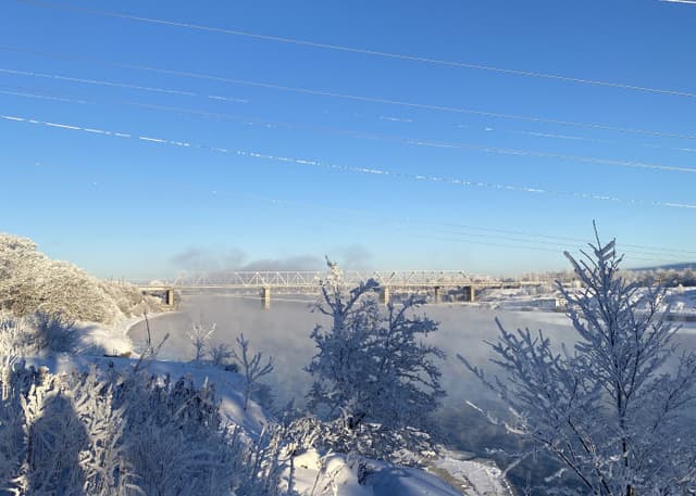 Волховская гэс. Фотография 2