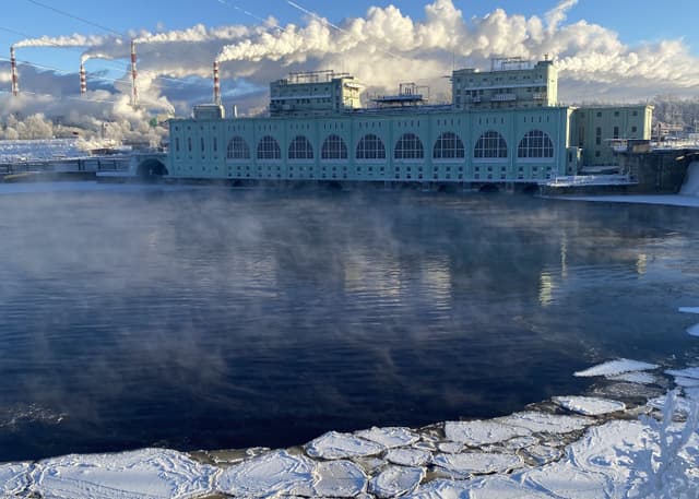 Волховская гэс. Фотография 3