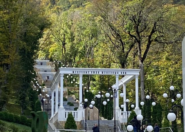 Каскадная лестница Железноводск. Фотография 3