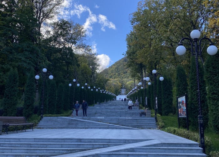 Каскадная лестница Железноводск. Фотография 2