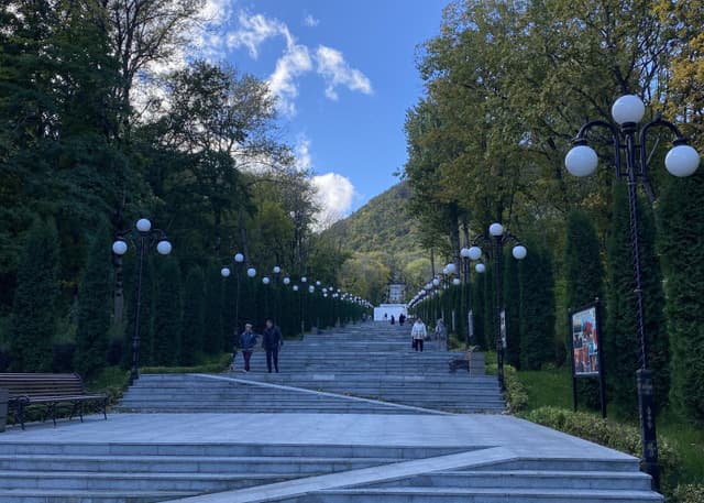 Каскадная лестница Железноводск. Фотография 2