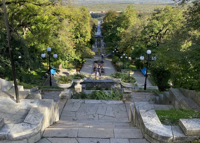 Каскадная лестница Железноводск. Фотография 1