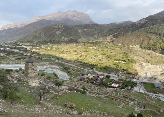 Разрушенный аул Кюннюм. Фотография 2