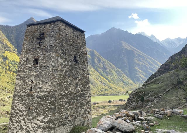 Разрушенный аул Кюннюм. Фотография 3