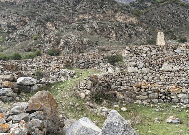 Разрушенный аул Кюннюм. Фотография 5