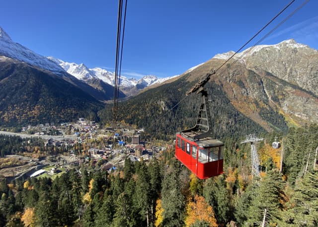 Старый фуникулер на вершину г. Мусса Ачитара. Фотография 17