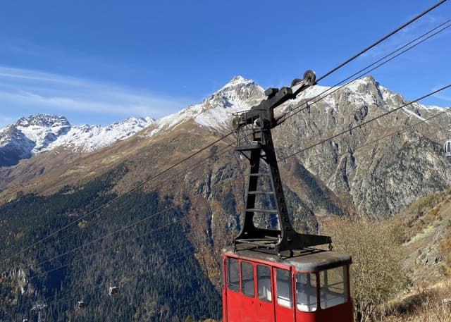 Старый фуникулер на вершину г. Мусса Ачитара. Фотография 16