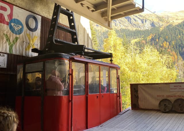 Старый фуникулер на вершину г. Мусса Ачитара. Фотография 21