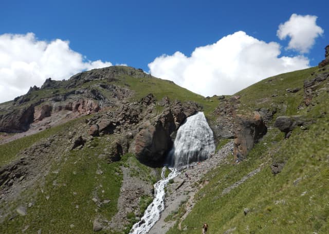 Водопад Девичьи Косы (Чыранбаши-суу). Фотография 6